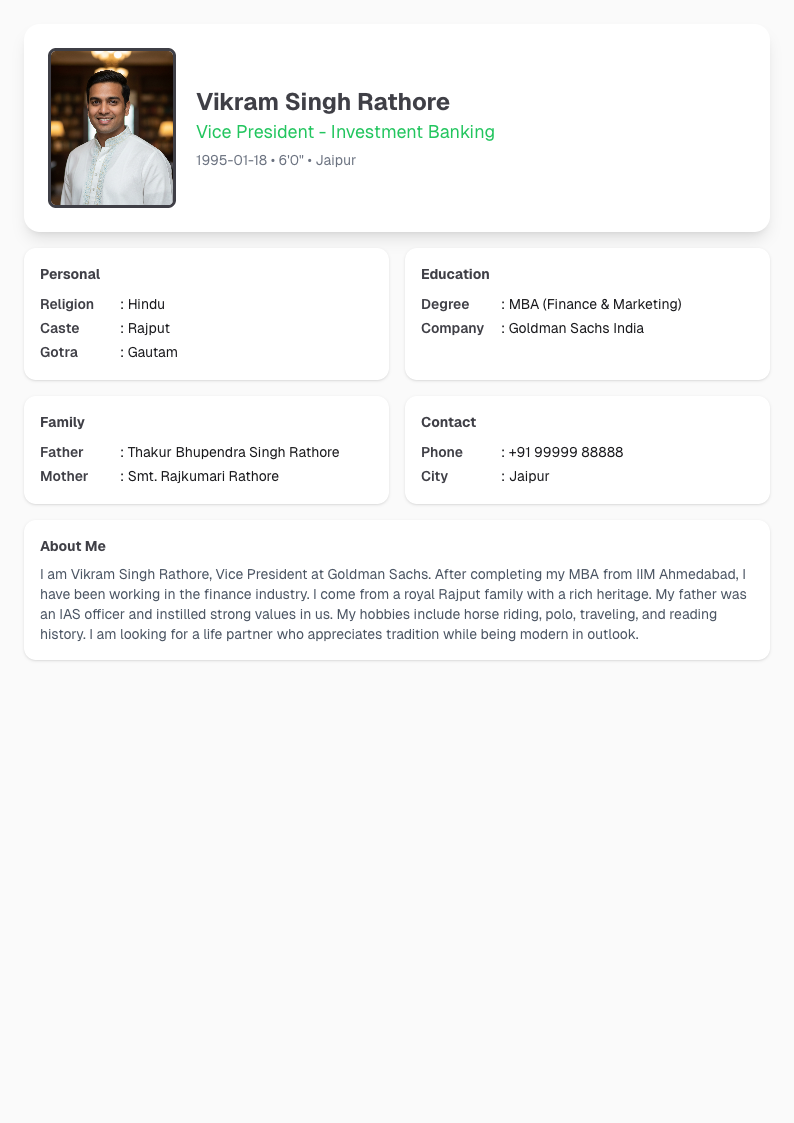 Card Stack - Marriage Biodata Template Design