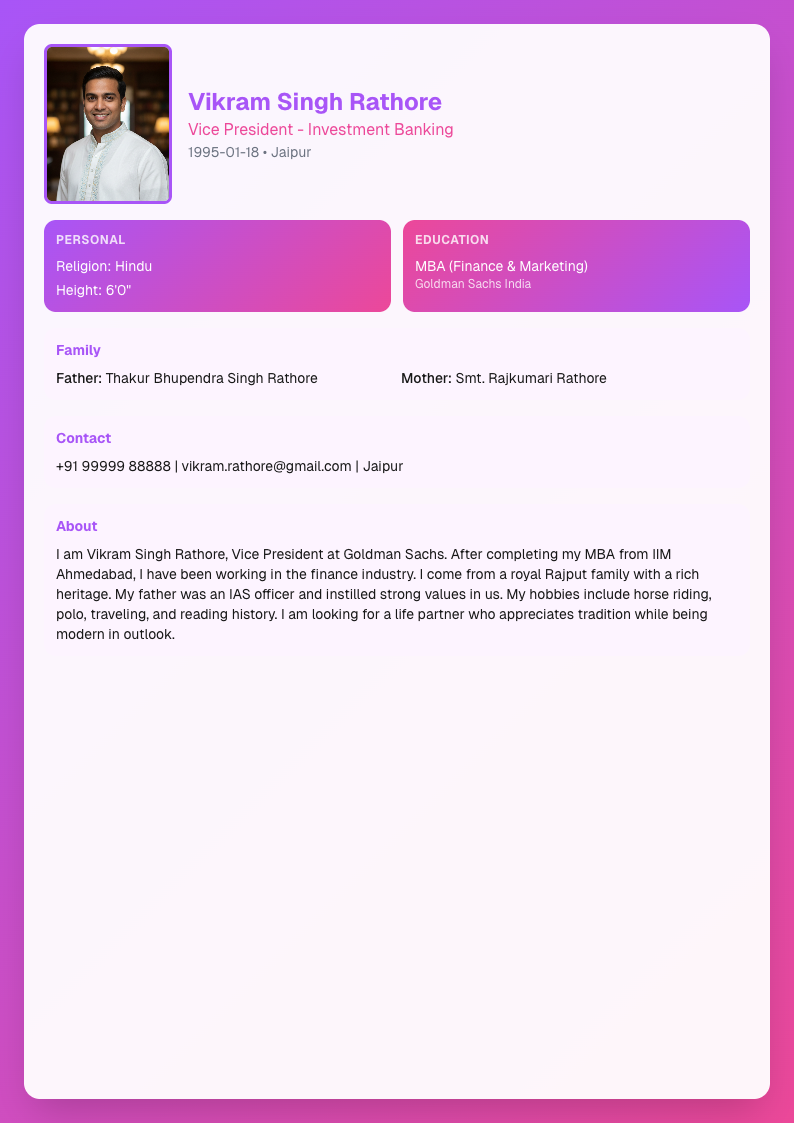 Berry Blast - Marriage Biodata Template Design